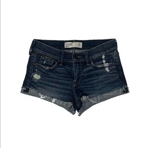 Abercrombie and Fitch Distressed Shorts